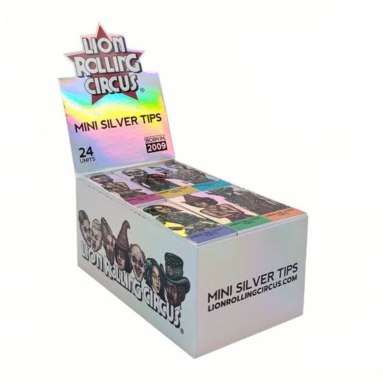 Lion Rolling Circus Silver Filtro Carton