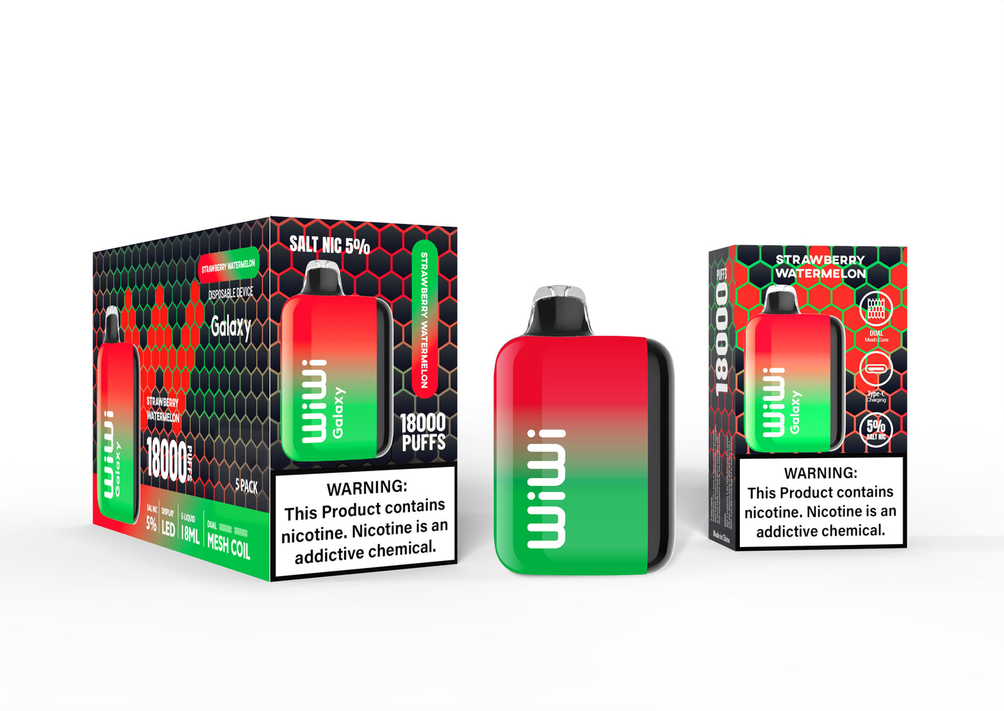 WIWI Galaxy 18,000 Puffs