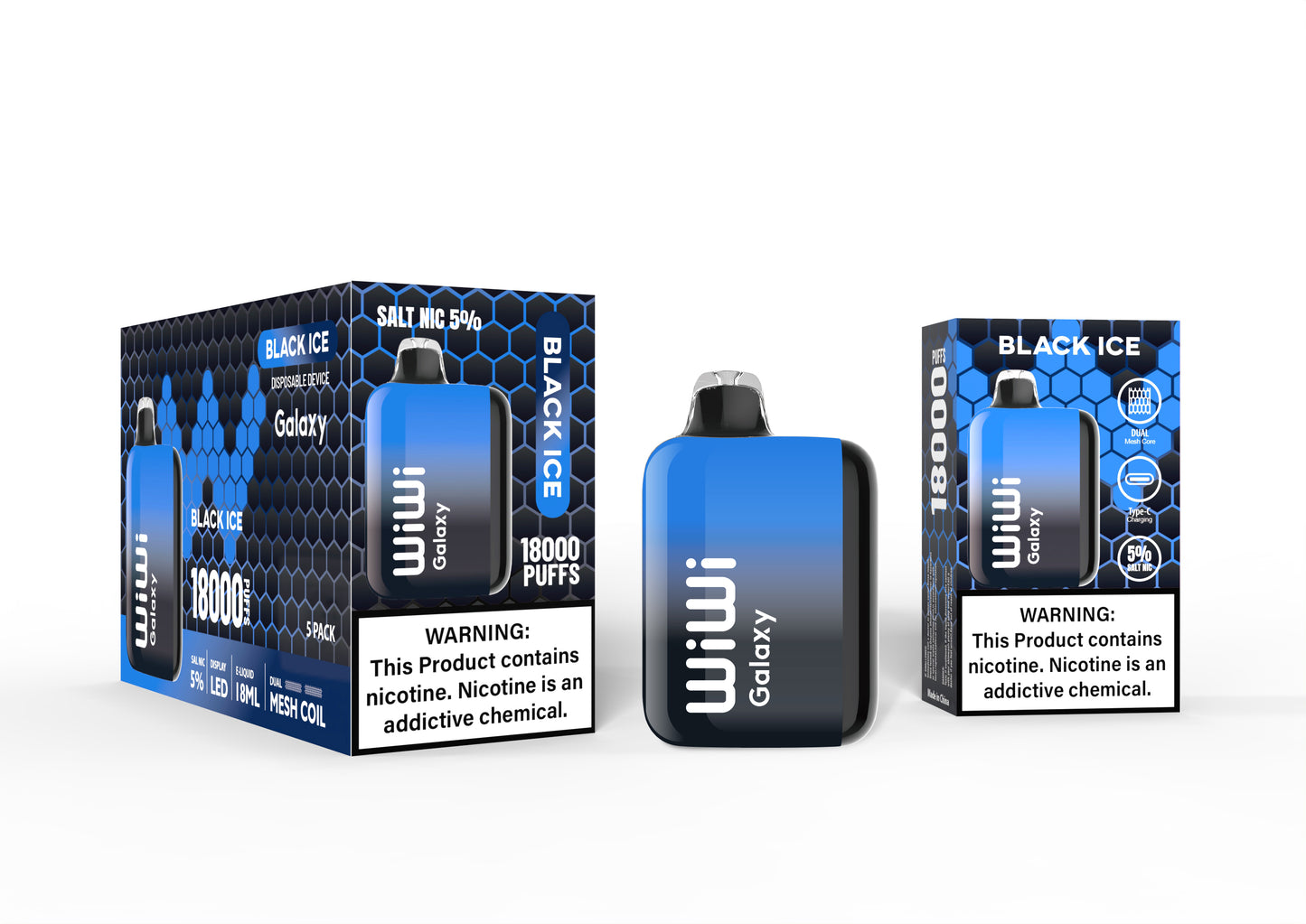 WIWI Galaxy 18,000 Puffs