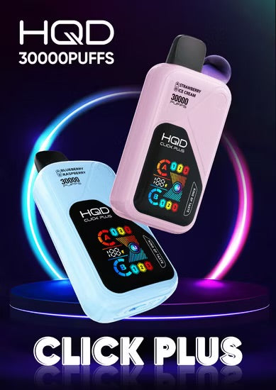 HQD Click Plus 30,000 Puffs