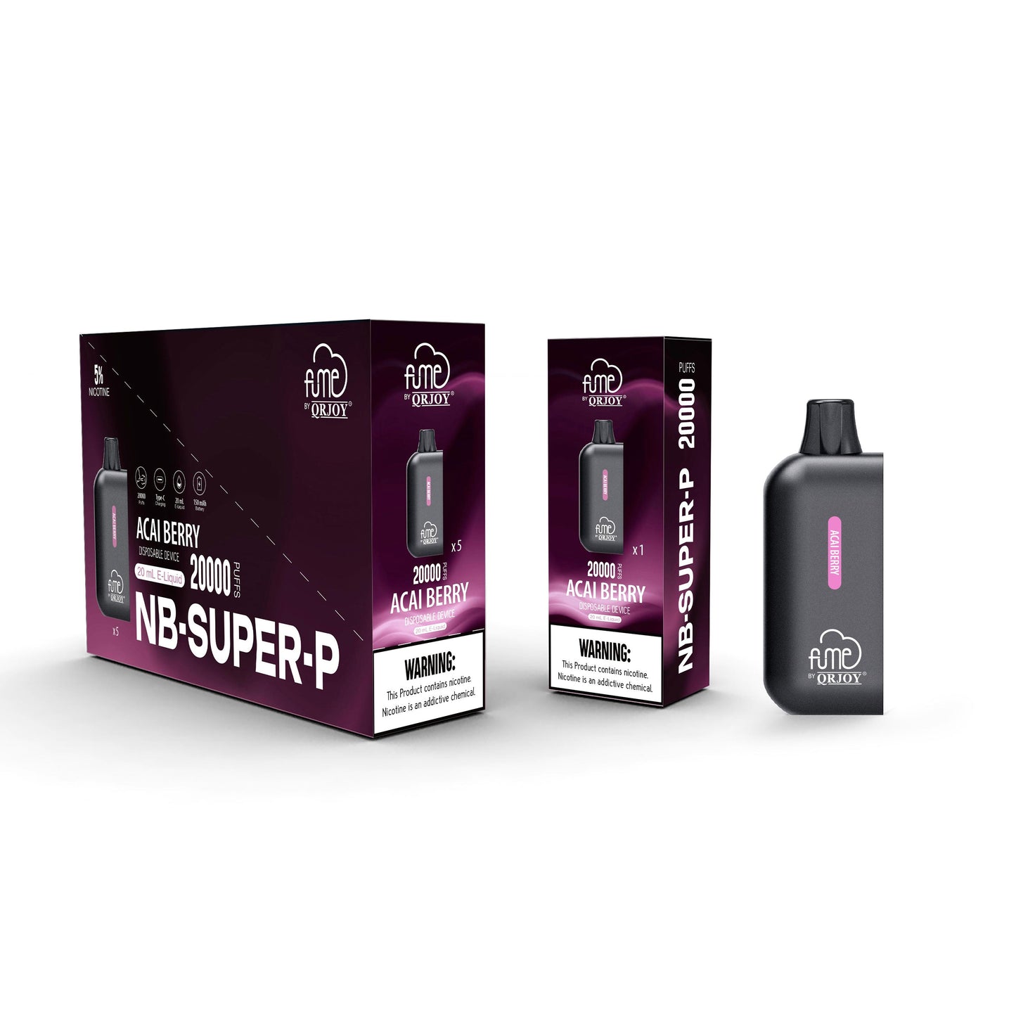 (Respuesto) Fume NB-Super-P 20,000 Puffs