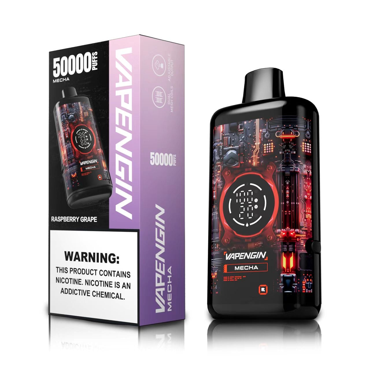 Vapengin Mecha 50,000 Puffs