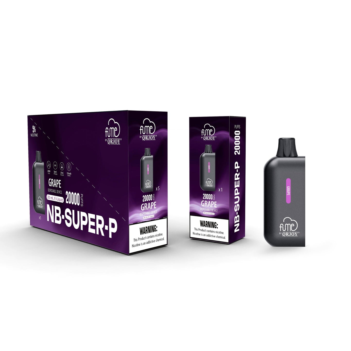 (Respuesto) Fume NB-Super-P 20,000 Puffs