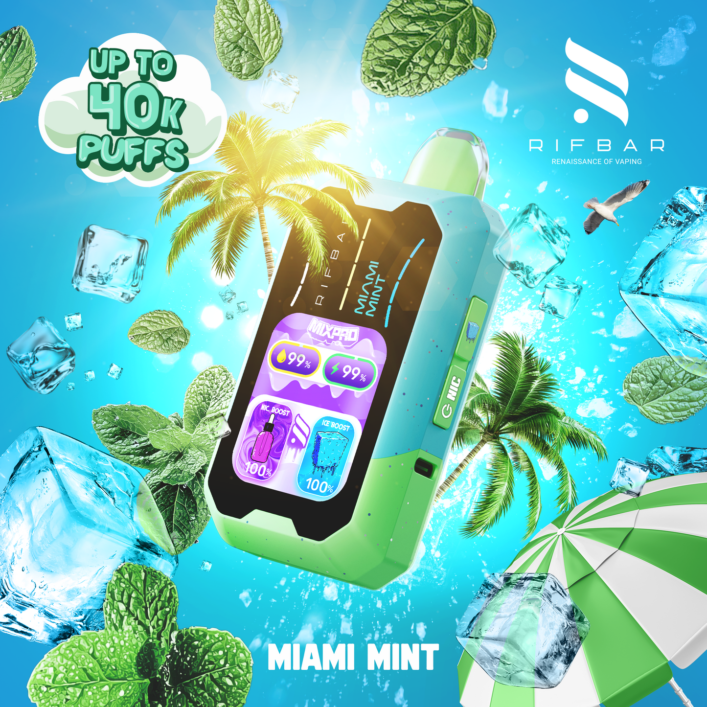 Rifbar Mix Pro 40,000 Puffs