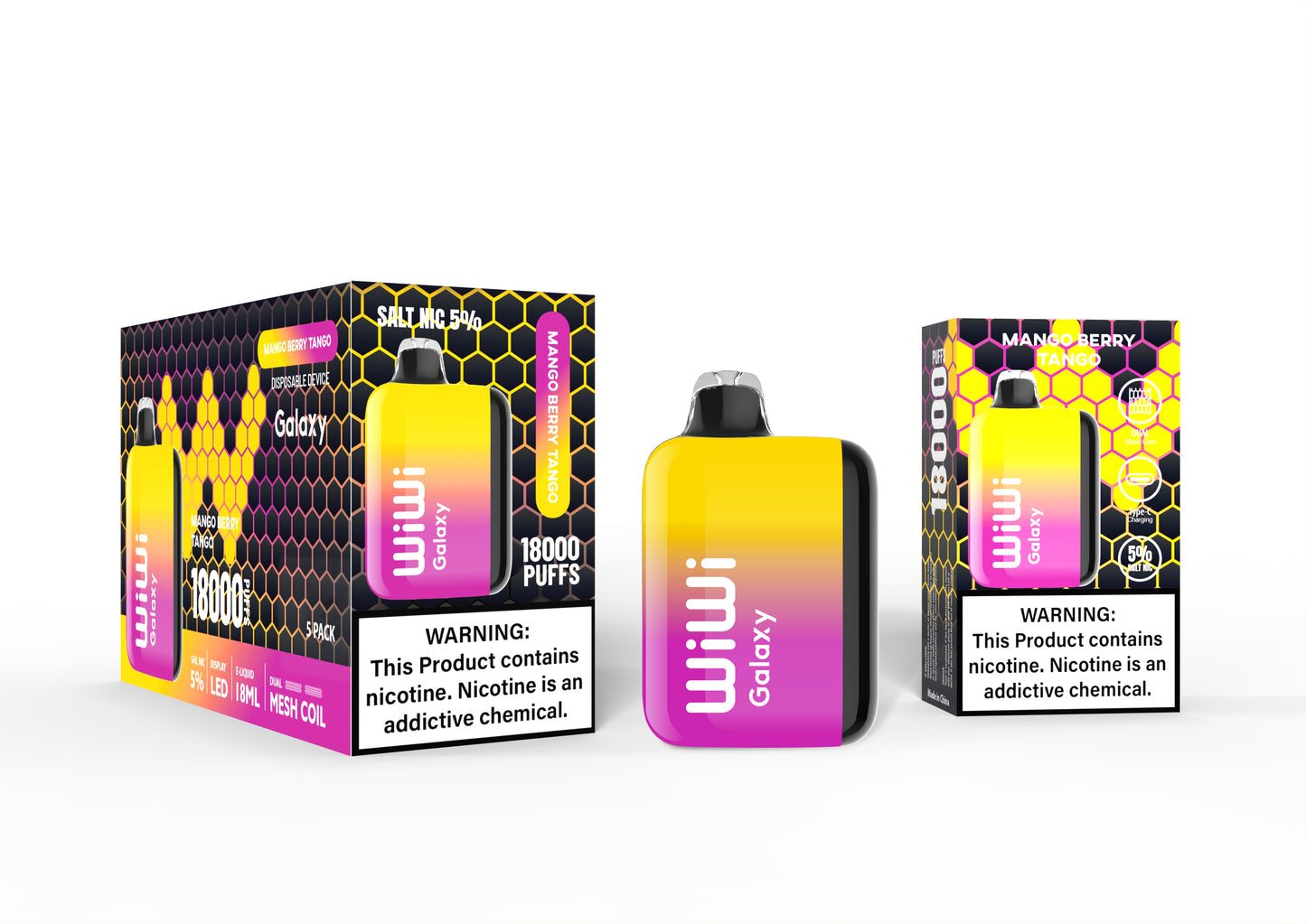 WIWI Galaxy 18,000 Puffs