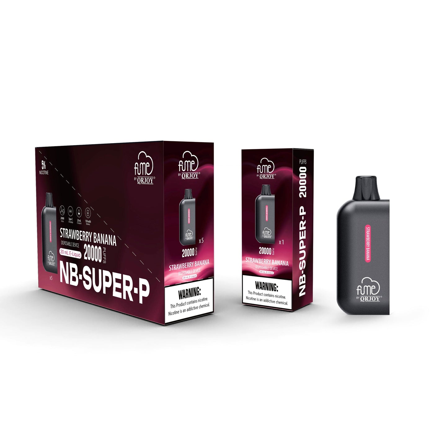 (Respuesto) Fume NB-Super-P 20,000 Puffs