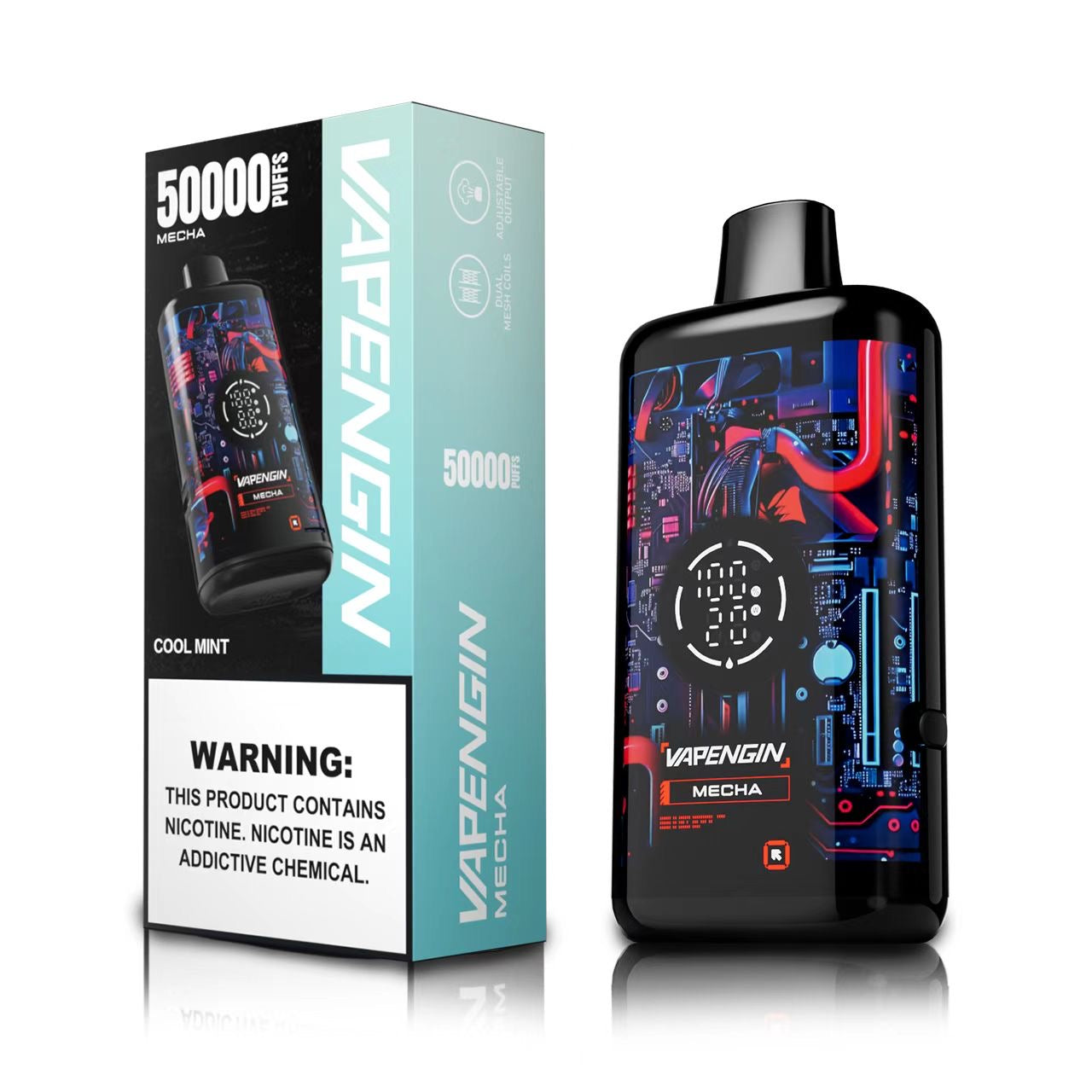 Vapengin Mecha 50,000 Puffs