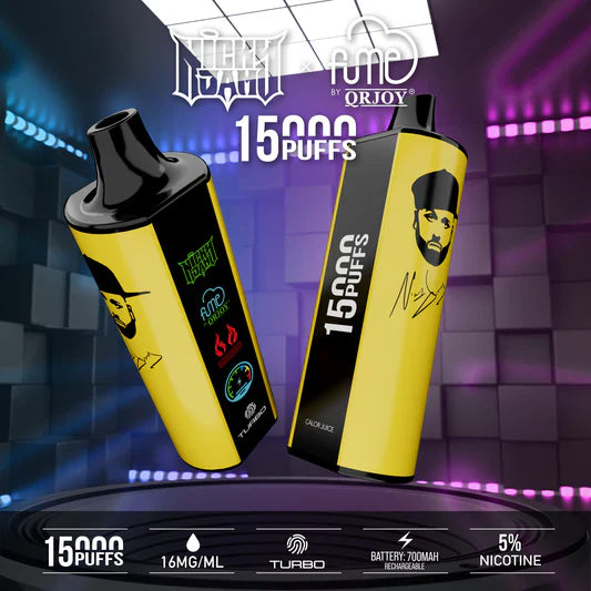 Fume X Nicky Jam 15,000 Puffs