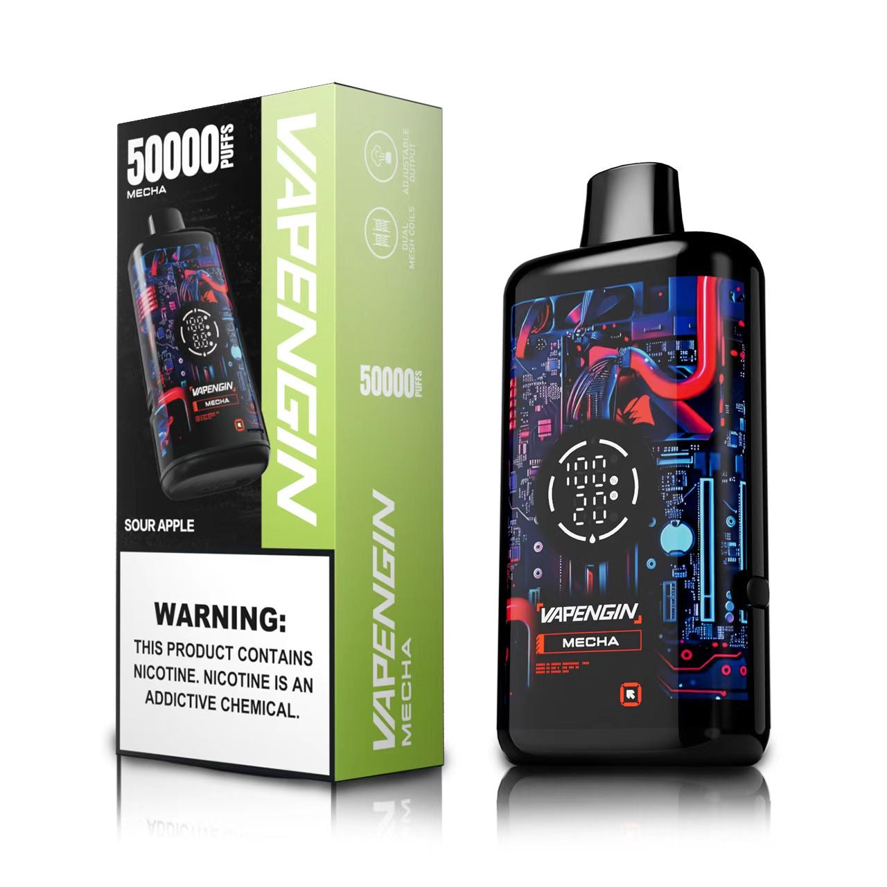 Vapengin Mecha 50,000 Puffs