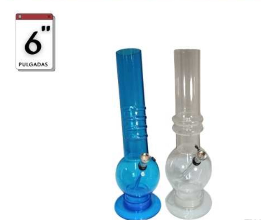 06" Bong Acrylic Clear Colors