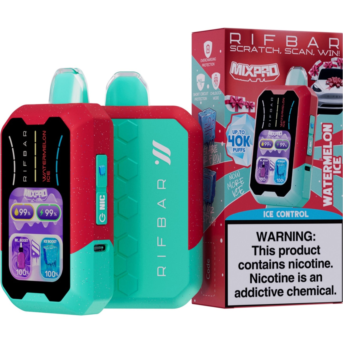 Rifbar Mix Pro 40,000 Puffs