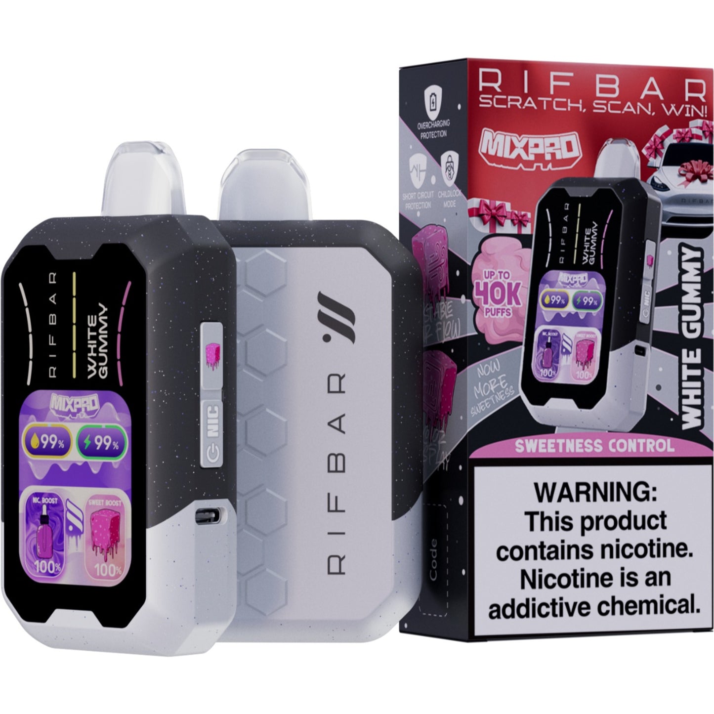 Rifbar Mix Pro 40,000 Puffs
