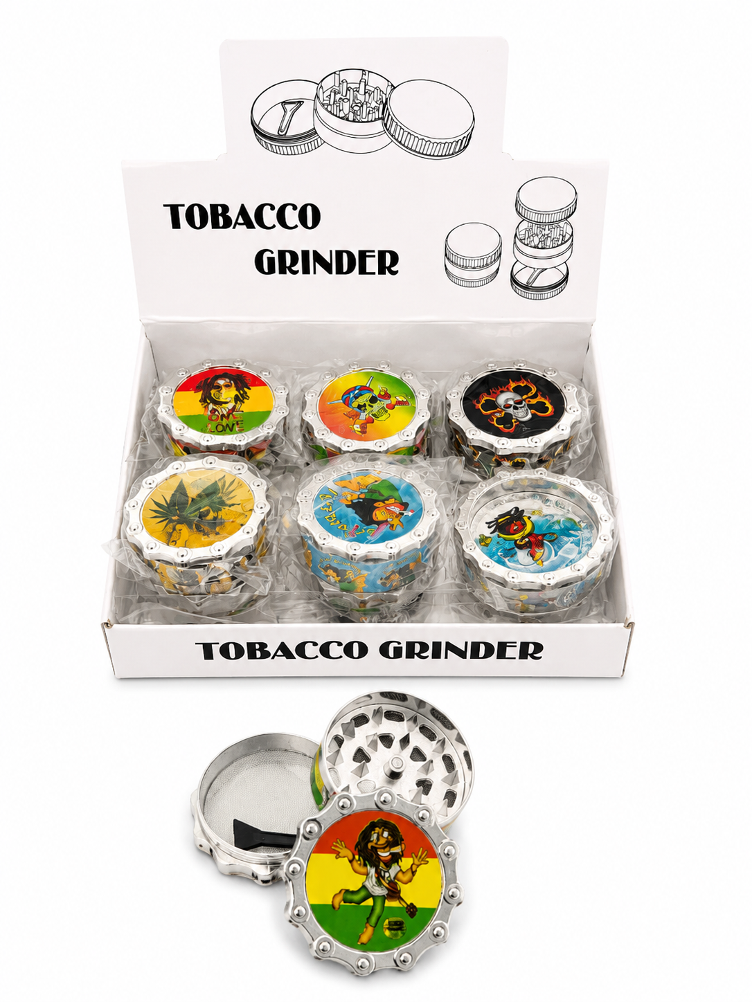 Grinder Mediano 40mm Cadena