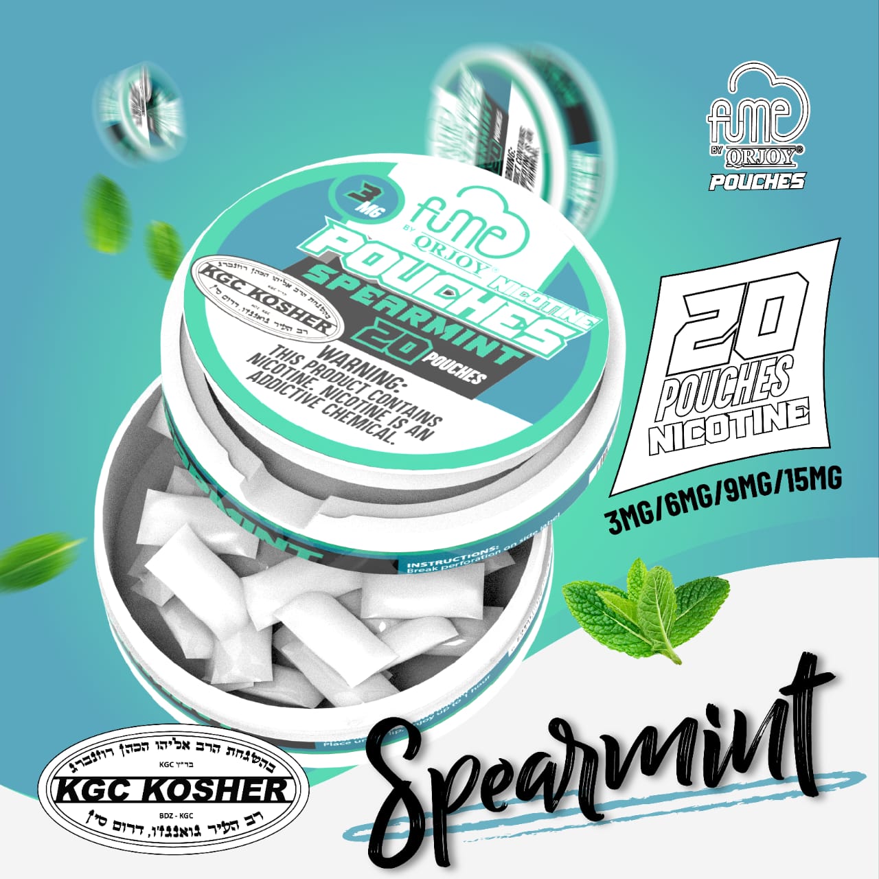 Nicotine Pouches X Fume 9MG