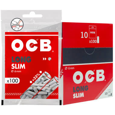 OCB Filtro Slim Rojo