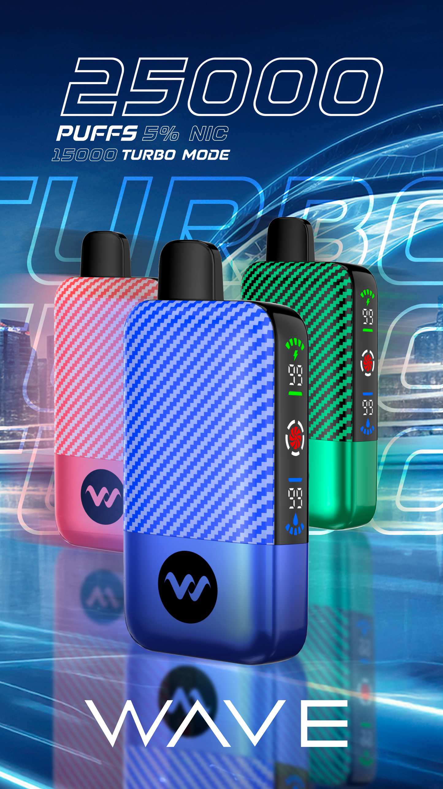 Wave Turbo 25,000 Puffs