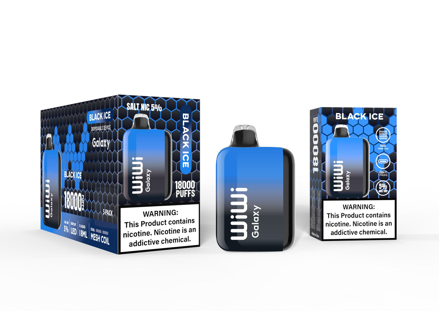 WIWI Galaxy 18,000 Puffs