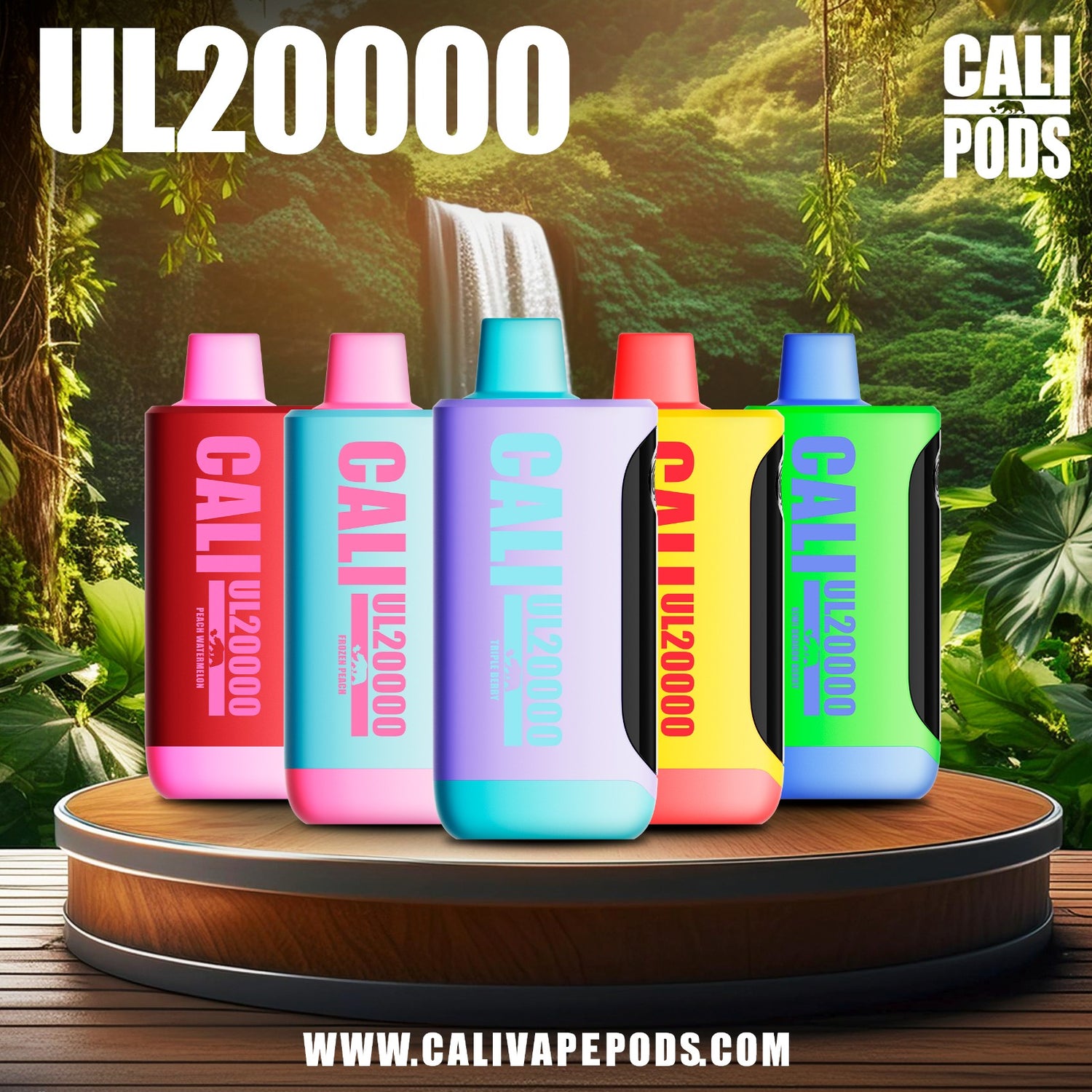 CALI PODS UL 20,000 PUFFS