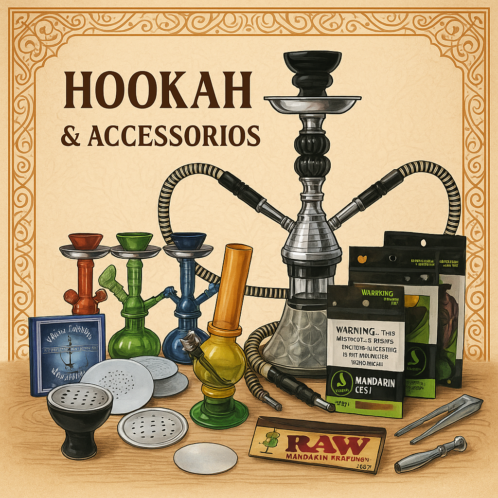 HOOKAH Y ACCESORIOS
