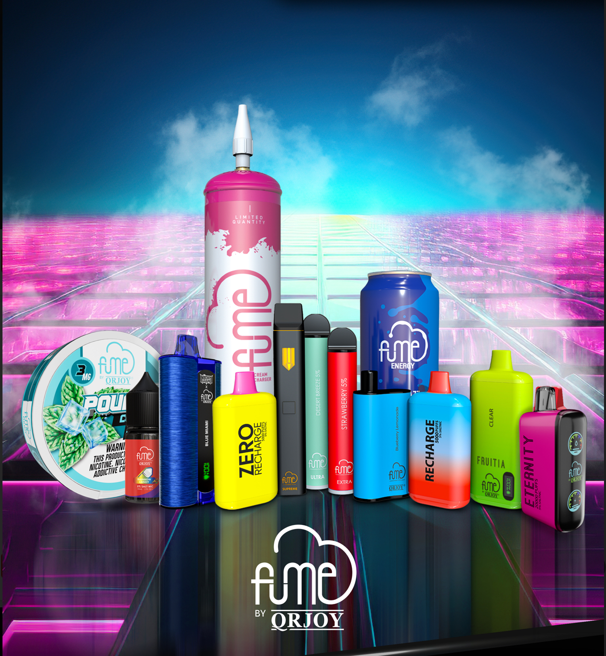 Fume QRJOY Vapes