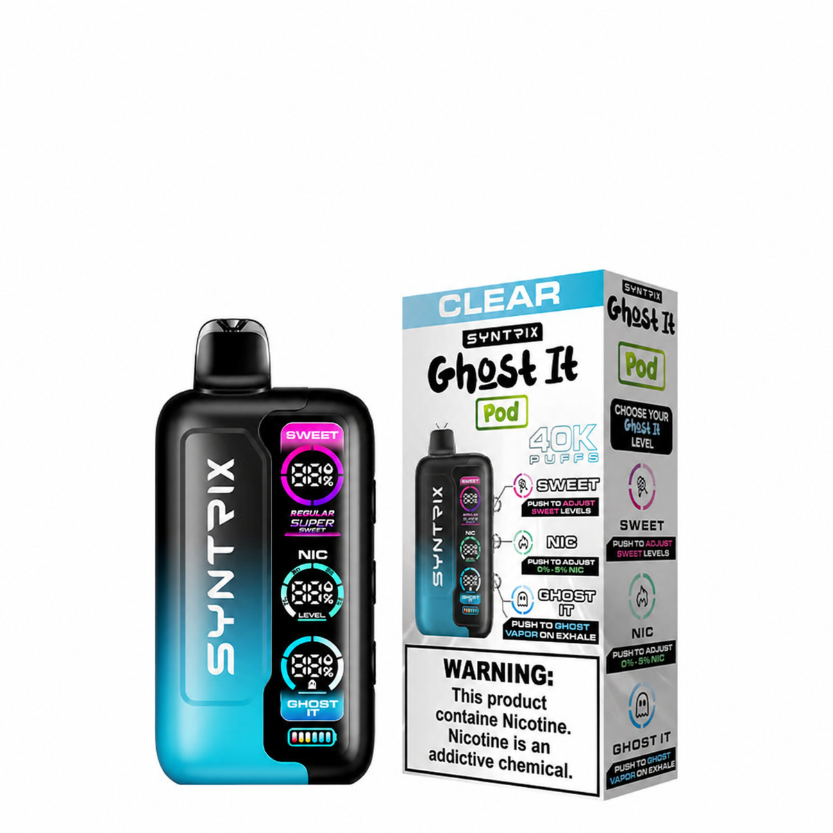 Ghost Syntrix 40,000 Puffs