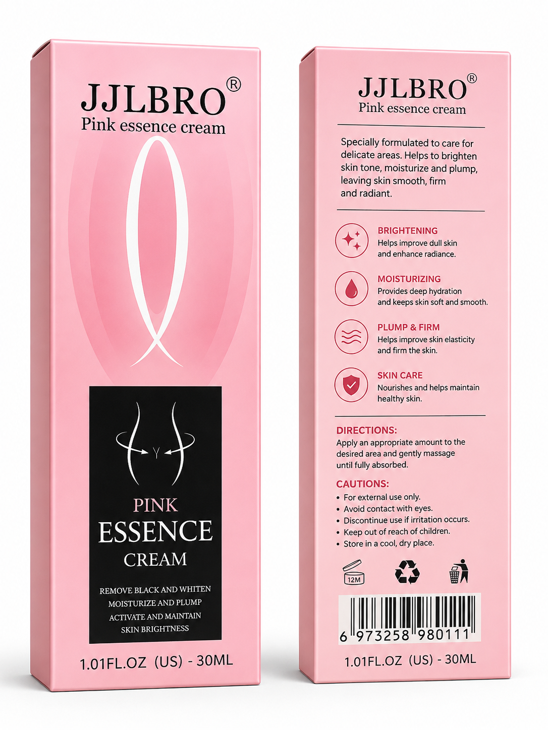 JJLBRO PINK ESSENCE CREAM 30 ML
