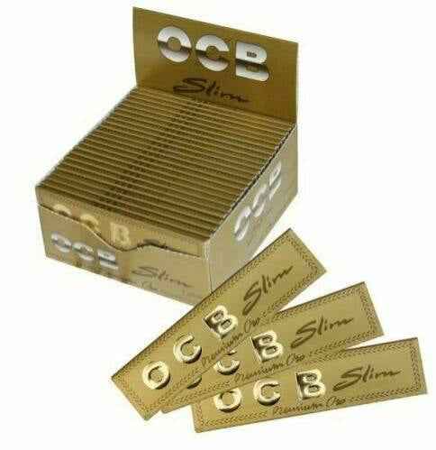Ocb Slim Premium Gold King Size X32Rp