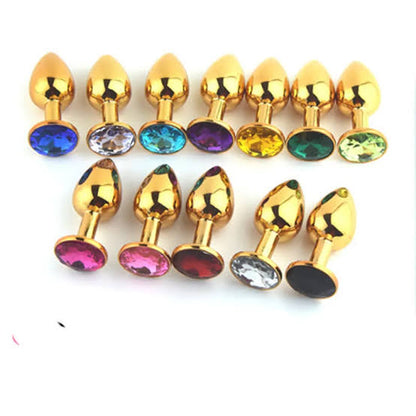 ANAL PLUG -GOLD METALLIC