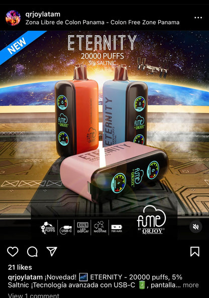 Fume Eternity 20,000 Puffs