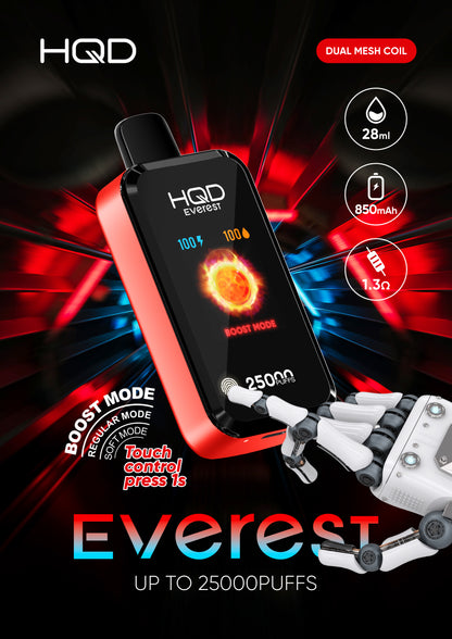 HQD EVEREST 25,000 puffs