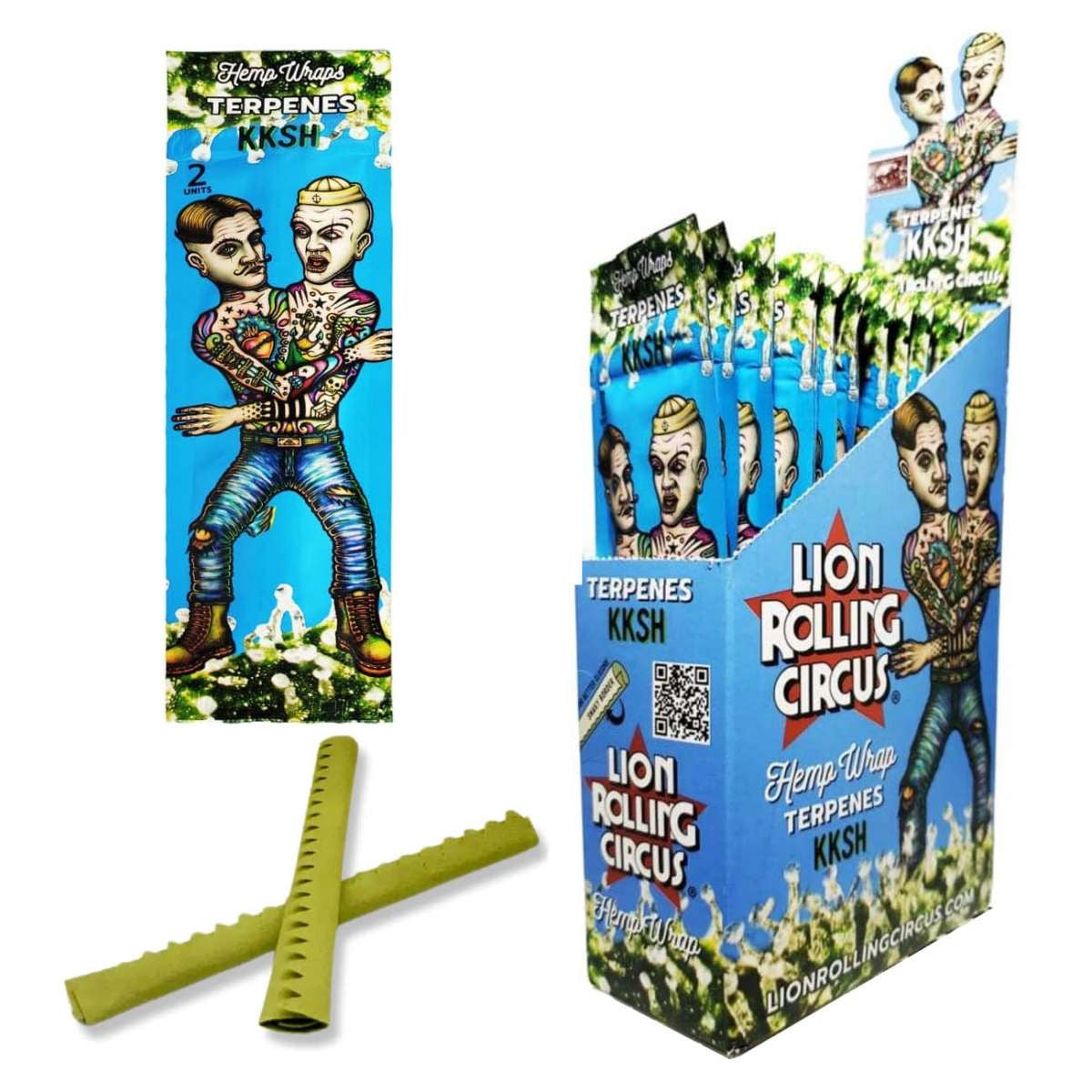 Lion Rolling Circus Hemp Wraps