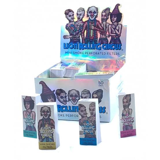 Lion Rolling Circus Silver Filtro Carton
