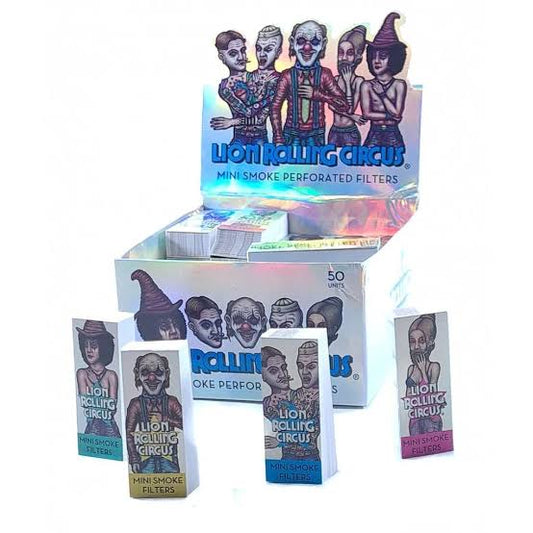 Lion Rolling Circus Silver Filtro Carton