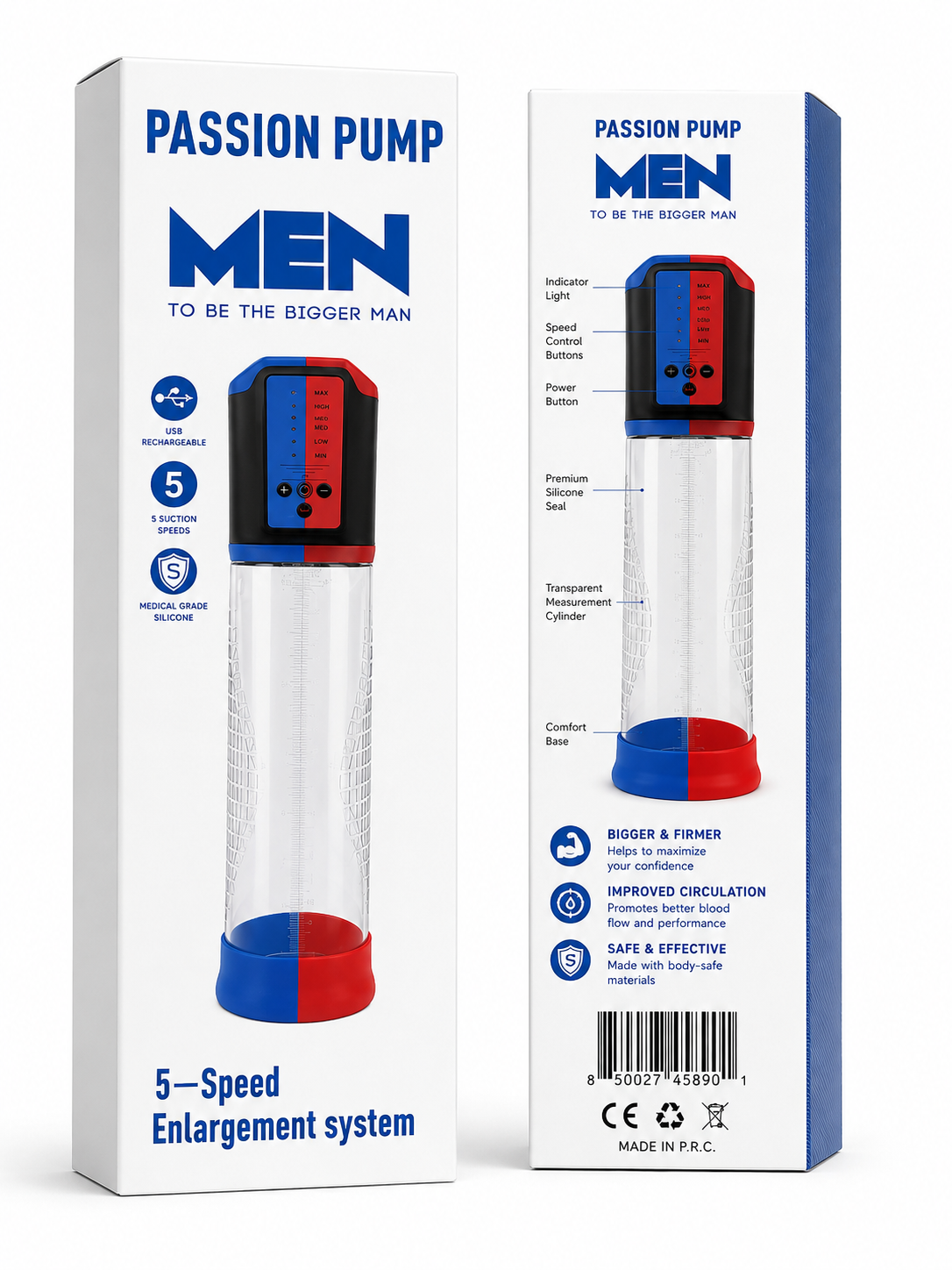 PASSION PUMP MEN 5 SPEED ENLARGEMENT SYSTEM
