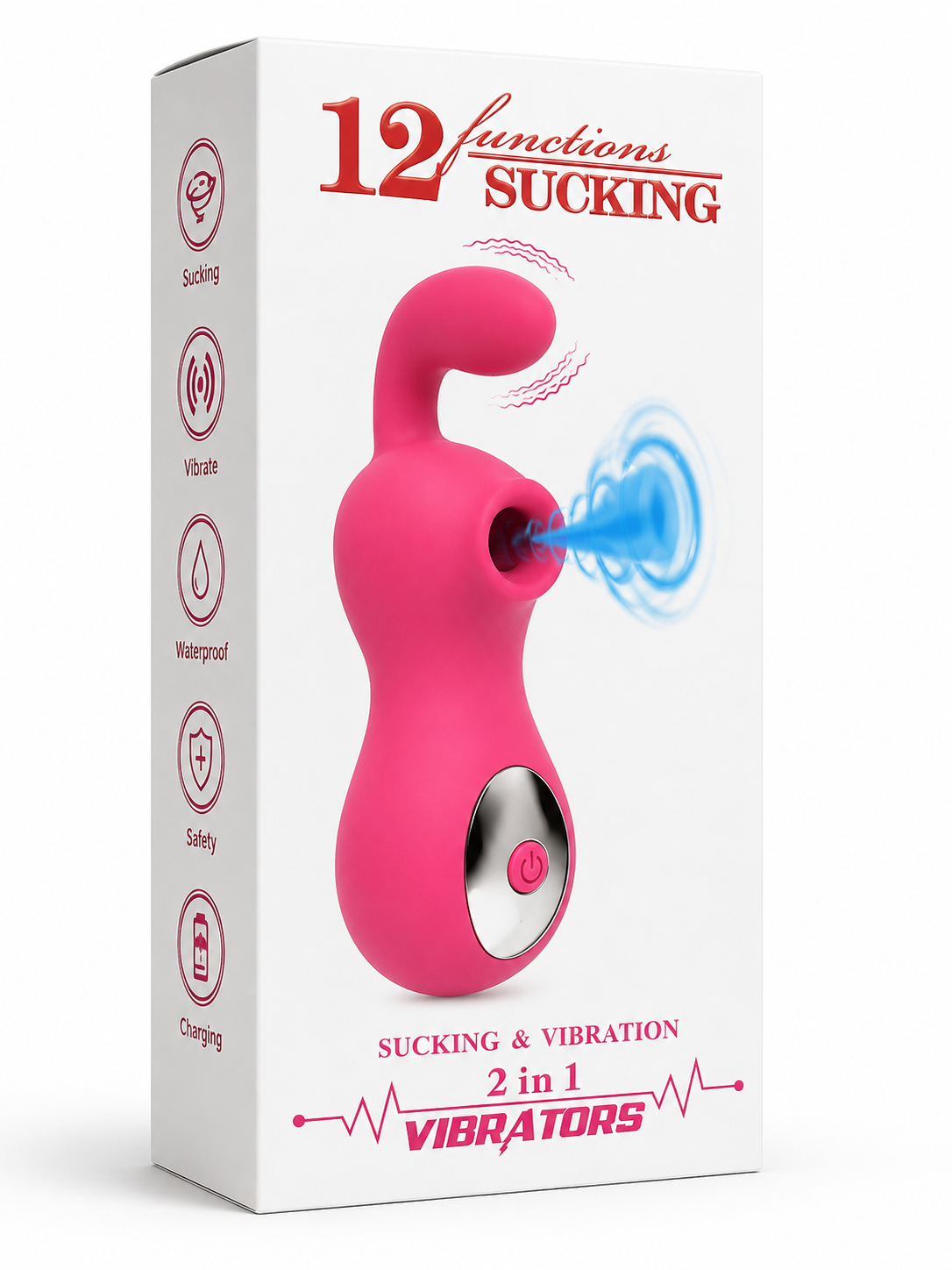 2 IN 1 SUCKING VIBRATION -12FUNCTION
