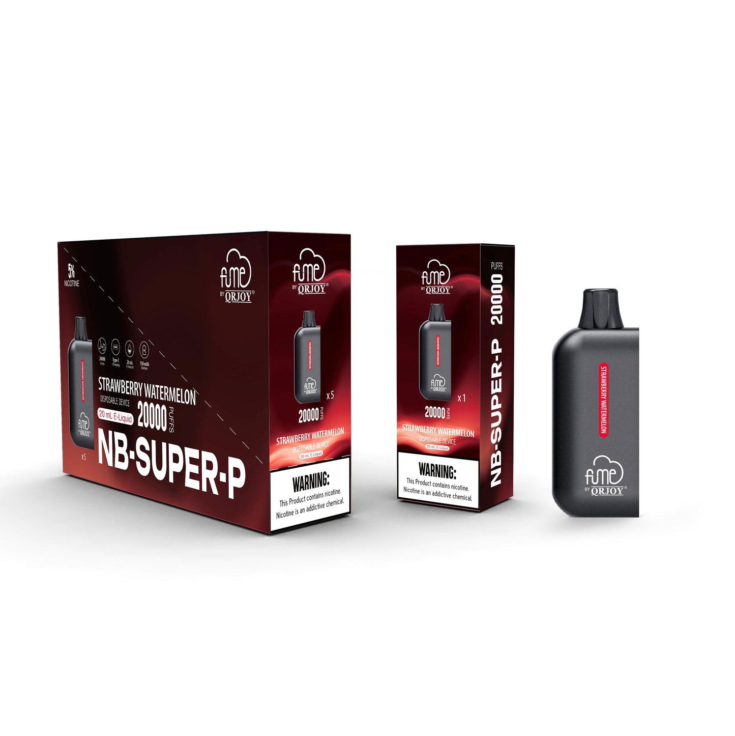 (CAJA MIXTA) (Respuesto) Fume NB-Super-P 20,000 puff