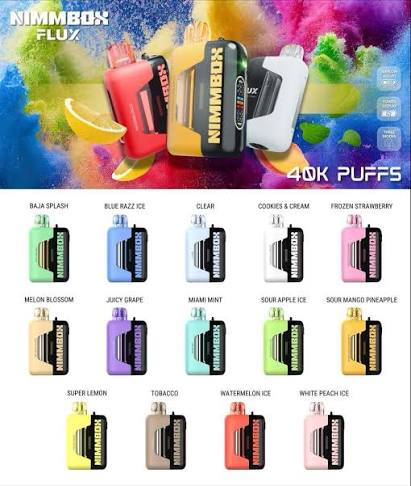 Nimmbox Flux 50mg 40,000 puffs