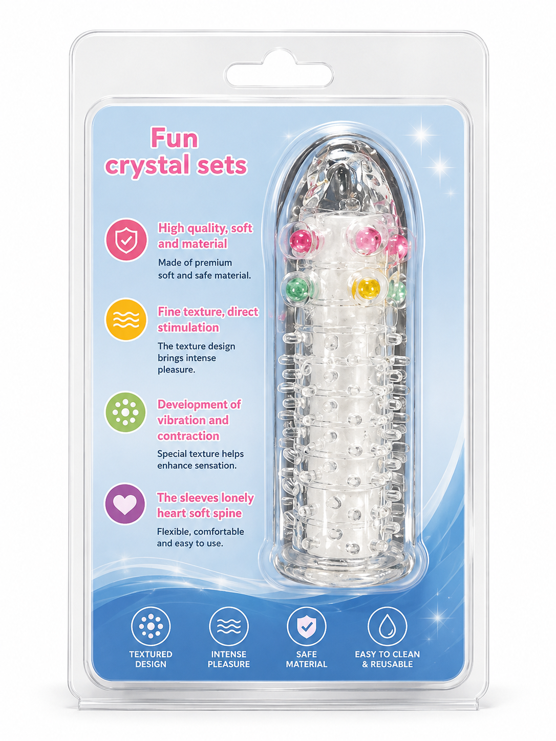 15CM FUN CRYSTAL SET