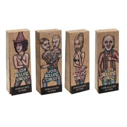Lion Rolling Circus Unbleached Brown Filtro Carton Regular