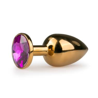 ANAL PLUG -GOLD METALLIC