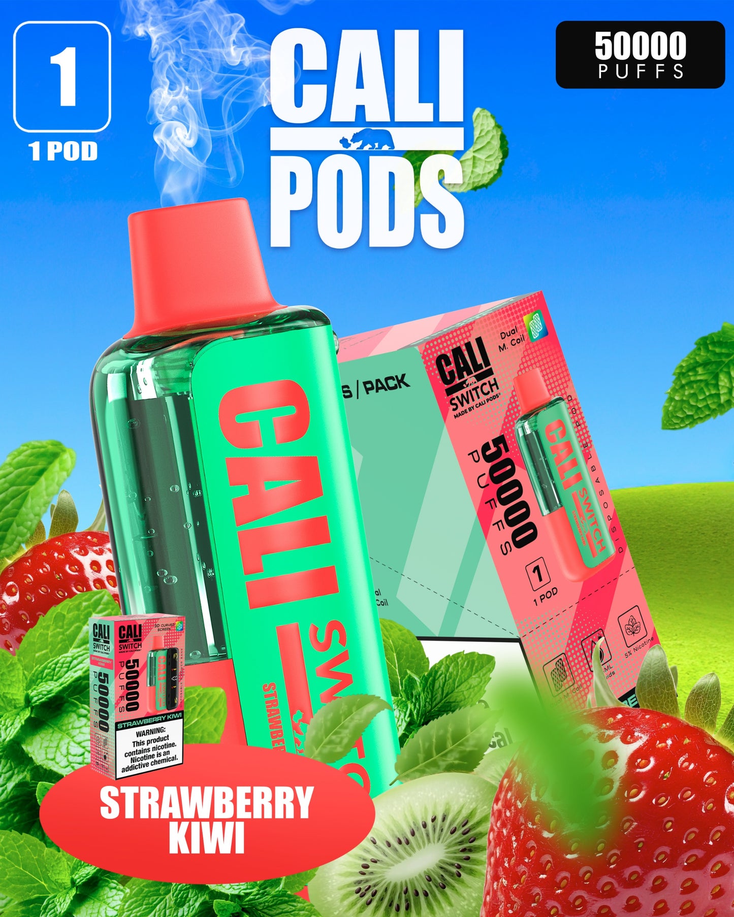 Cali Switch KIT 50,000 Puffs