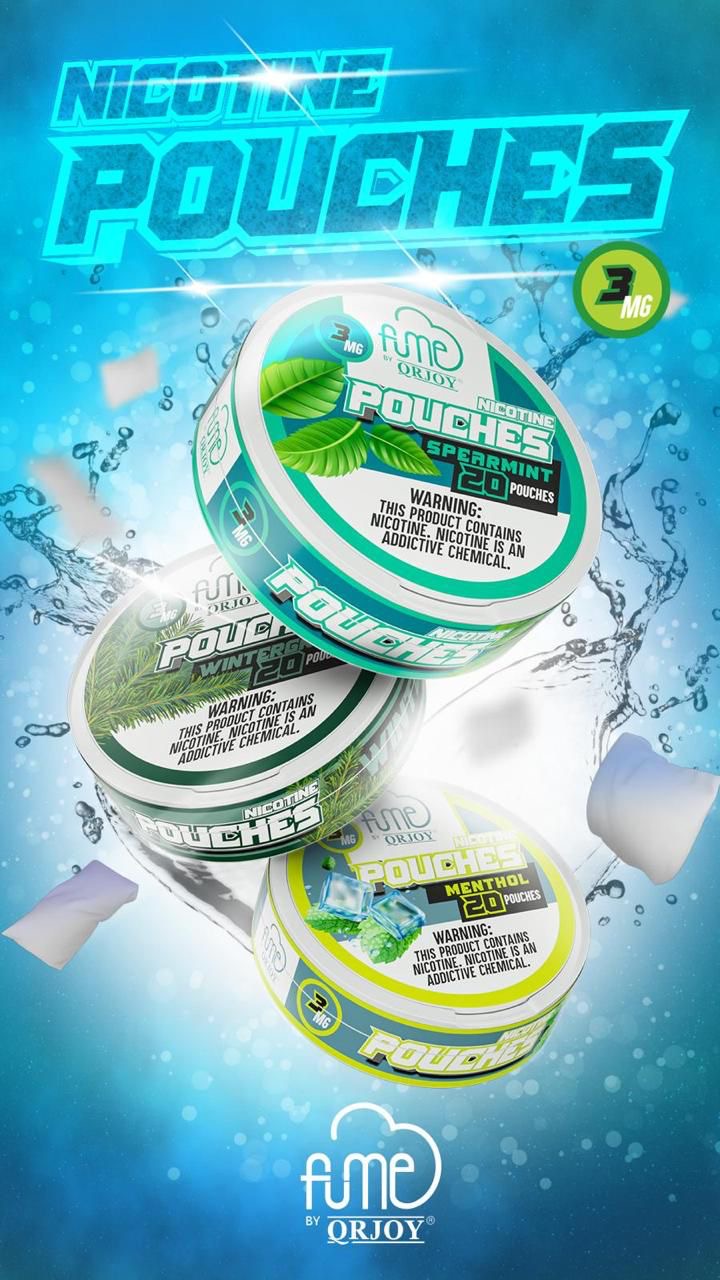 Nicotine Pouches X Fume 3MG - Mayoreo