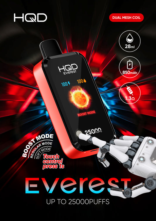 HQD Everest 25,000 Puffs