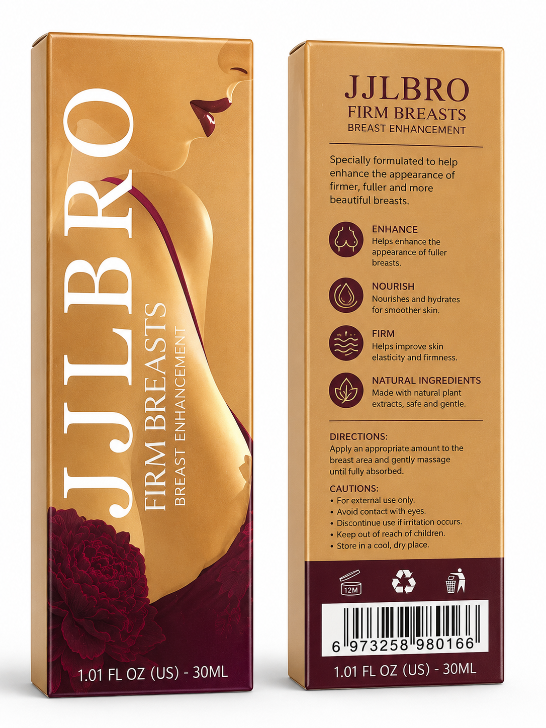 JJLBRO FIRM BREAST ENHANCEMENT CREAM 30ML