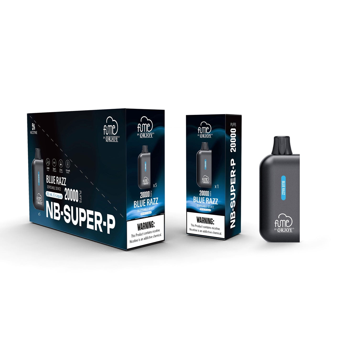 (CAJA MIXTA) (Respuesto) Fume NB-Super-P 20,000 puff