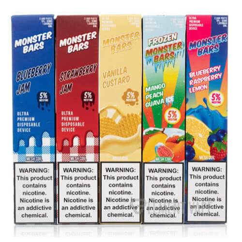 Frozen Monster Bars 3,500 Puffs