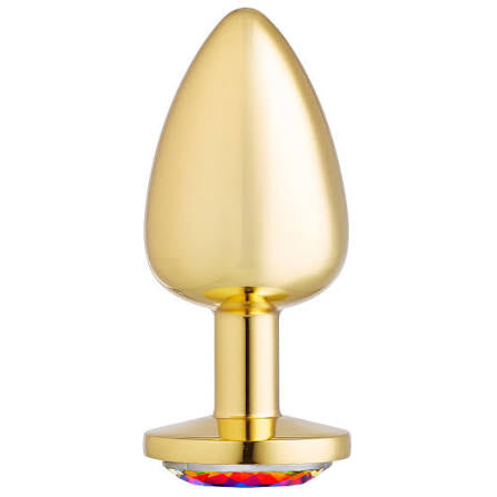 ANAL PLUG -GOLD METALLIC