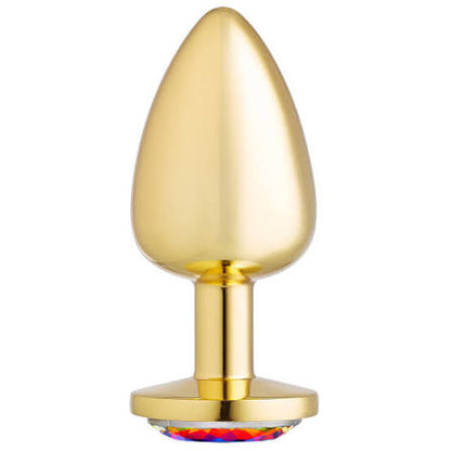 ANAL PLUG -GOLD METALLIC
