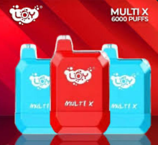 (CAJA MIXTA) LOY QR Multi X 6,000 puff