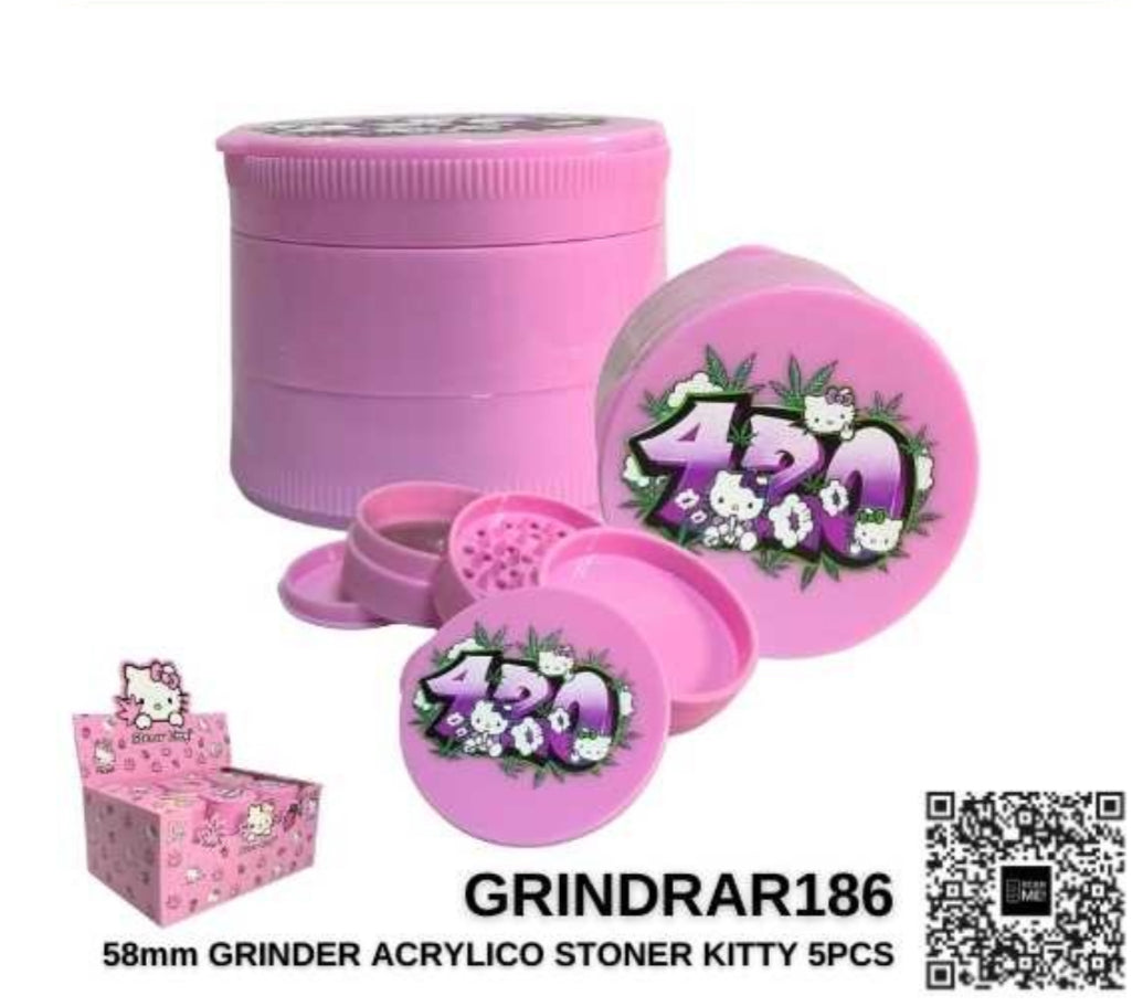 Grinder Acrilico Stoner Kitty